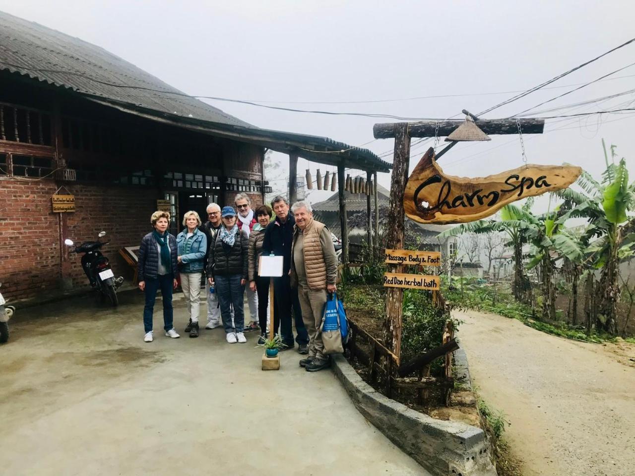 Charm Spa & Homestay Lao Tchay Bagian luar foto