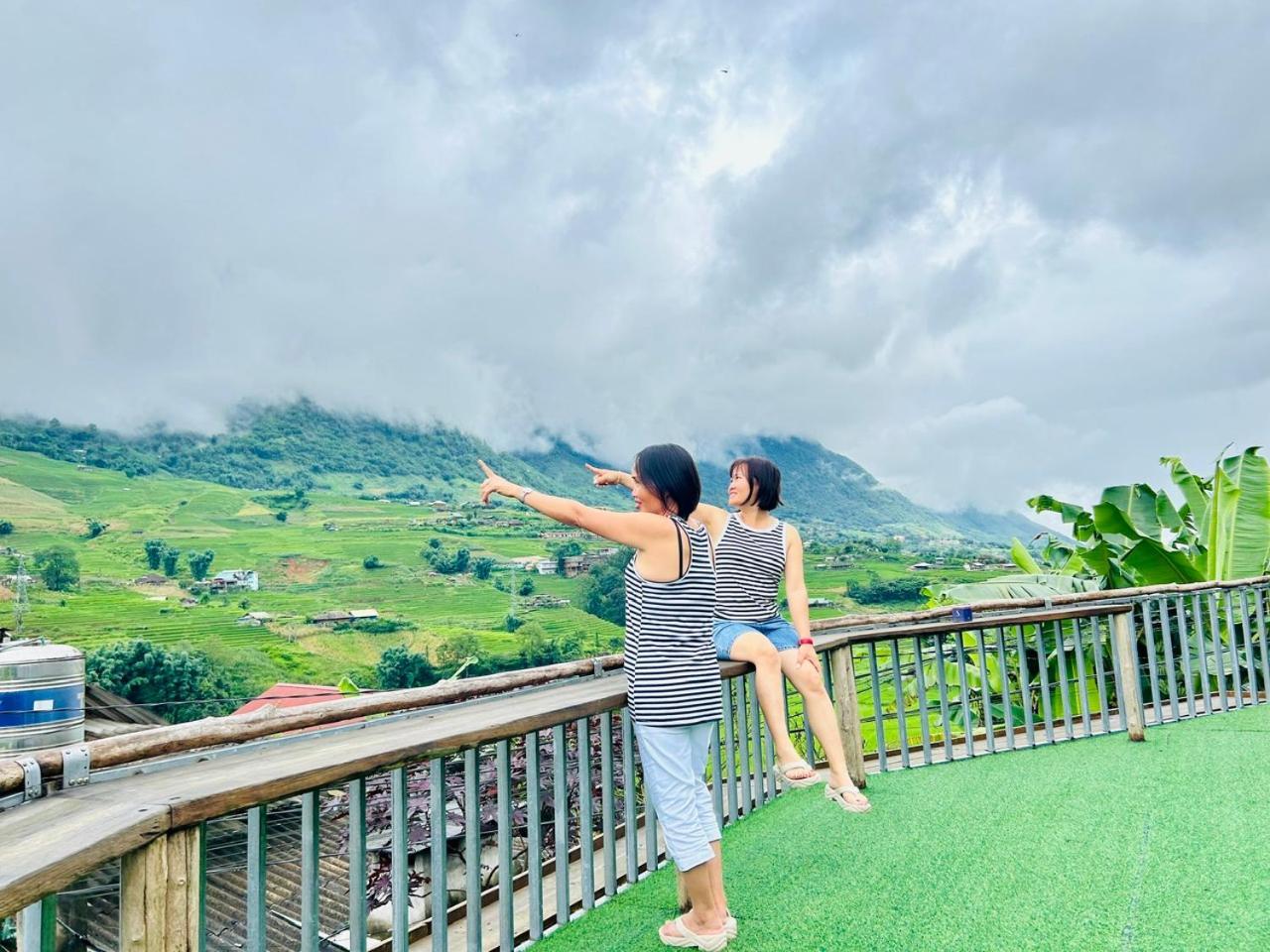 Charm Spa & Homestay Lao Tchay Bagian luar foto