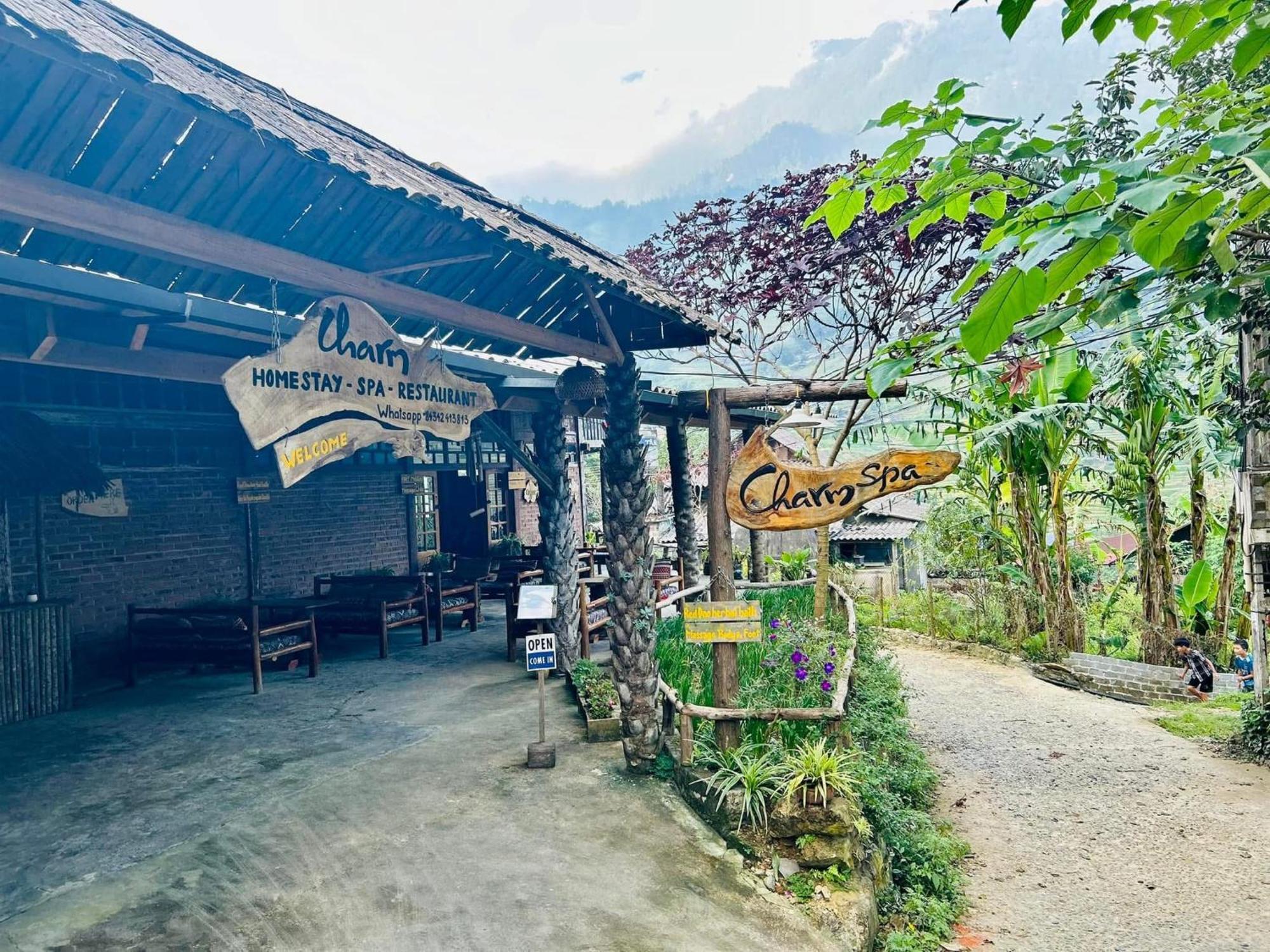 Charm Spa & Homestay Lao Tchay Bagian luar foto